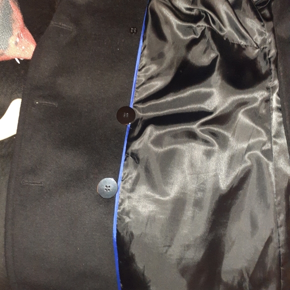 FIRM🖤ST. JOHN'S BAY PEA COAT SZ. LARGE🖤 - Picture 3 of 8